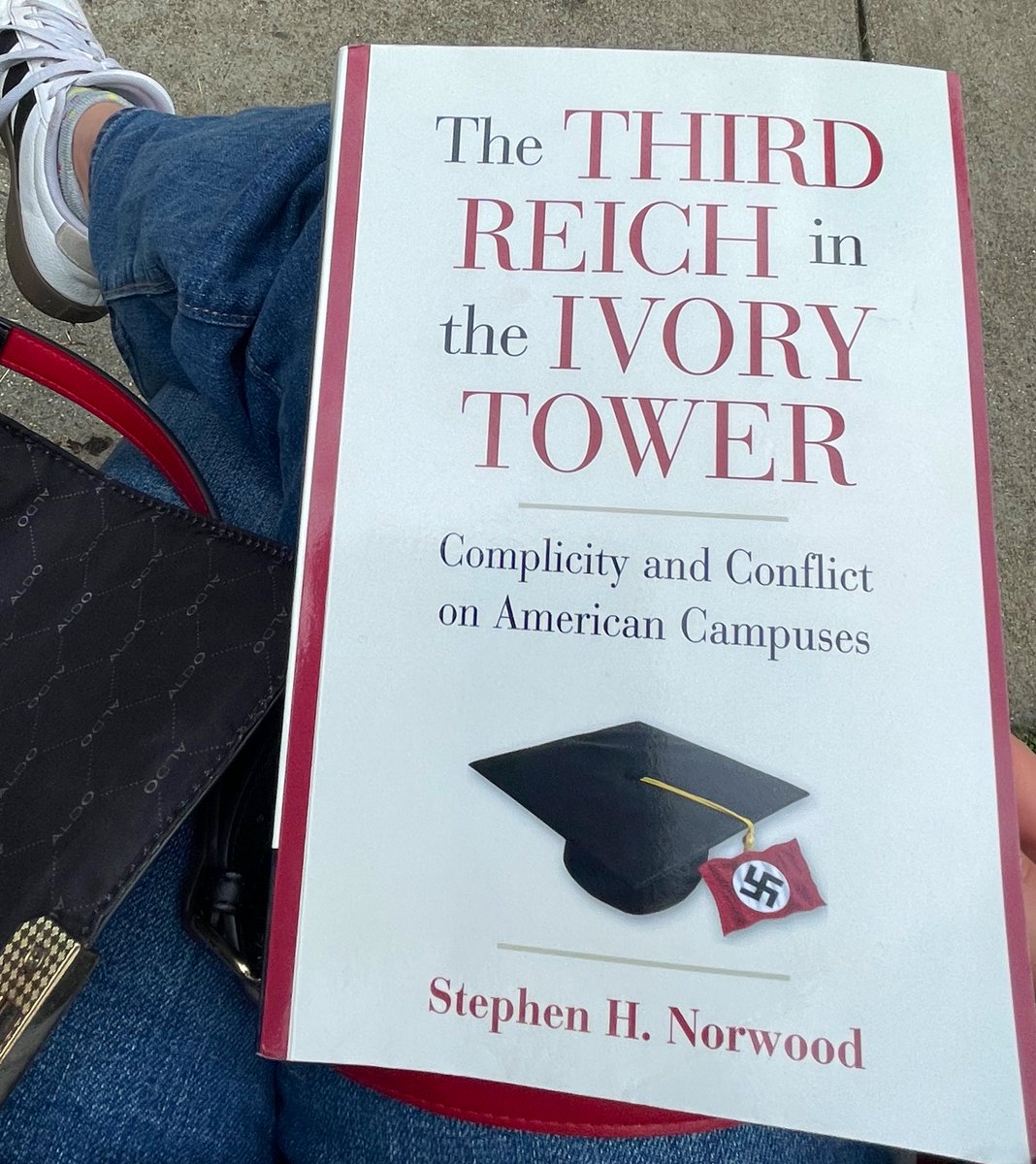 Finishing up “The Third Reich in the Ivory Tower” which discusses American universities complicity in promoting Nazi ideology in the U.S. during the 1930s. The warm invitation of pro-Nazi academics & officials, exchange programs with Nazified German universities, Nazi nests in