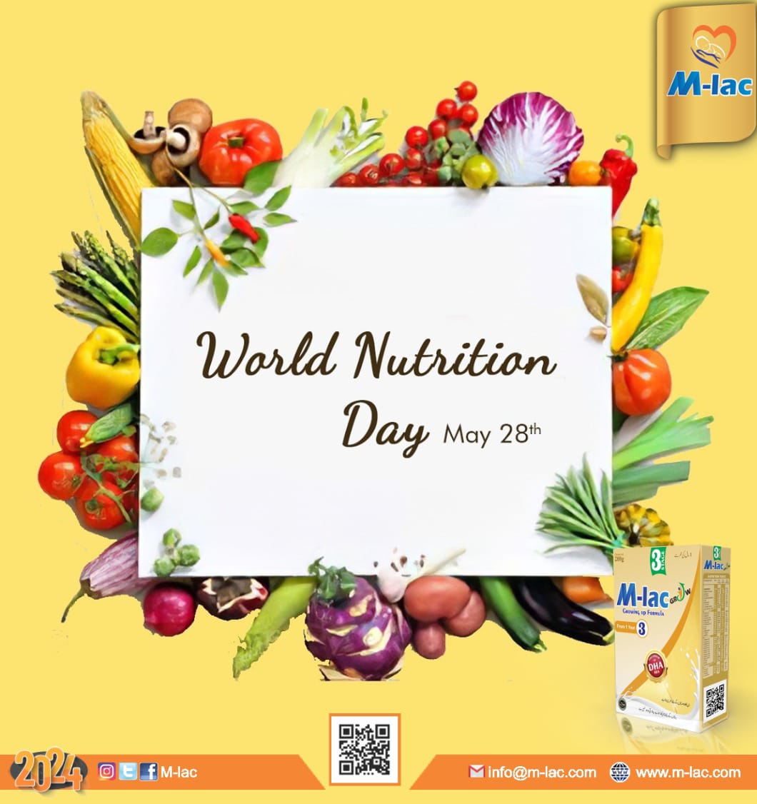 'Fuel your body with healthy choices and nourish your life on World Nutrition Day!'

#World #NutritionDay #28May
#M-lacGrow3
#CompleteNutrition 
#GrowingUpFormula 
#GrowHealthy
#GrowStronger
#BoostImmunity
#QualityAssurance
#HealthyOurPriority
#Calcium #Iron #VitaminD3
#Summer