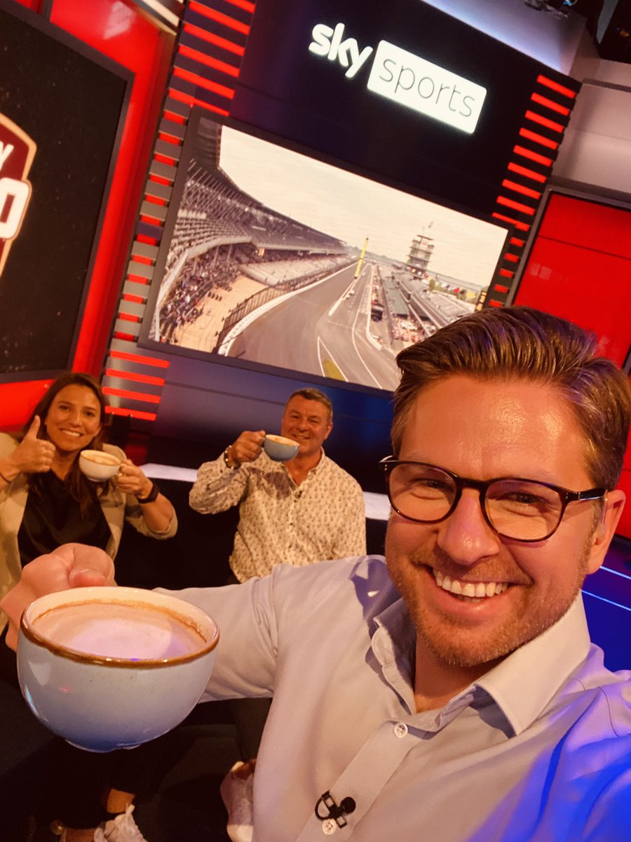 Still buzzing from last night’s #INDY500 and reflecting on what an honour it is to be part of the #SkyIndyCar team💥🇺🇸 Thank you to everyone who got in touch on here and for sticking with us for almost 10 hours on air, we had a blast in the studio and I hope you enjoyed it too 🙌🏽