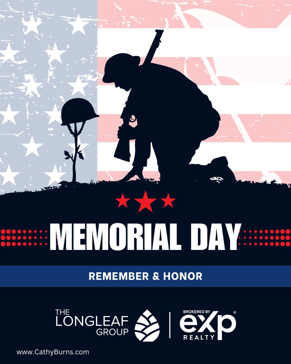 CathyBurnsRE's tweet photo. Honoring the brave souls who gave everything for our freedom. 🇺🇸 #MemorialDay #Grateful #RememberAndHonor https://t.co/1ZywAtCI4b