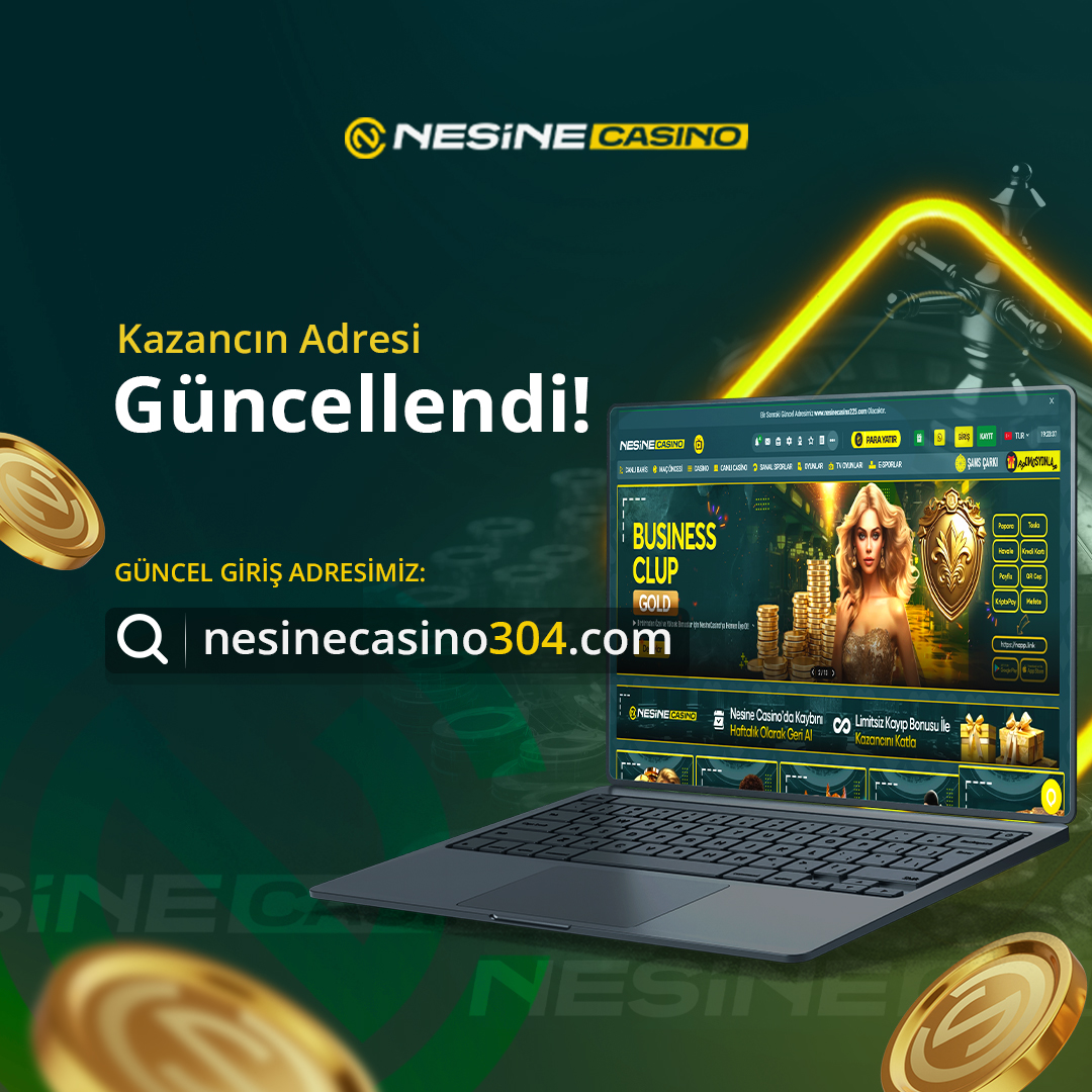 📱 Domain adresimiz nesinecasino304.com olarak güncellenmiştir. 

👉  nesinecasino305
👉  nesinecasino306

Olarak devam edecektir.

🎰 Bahisin Son Adresi Nesinecasino'da hepinize bol şans dileriz ! 

⚠️ Tarayıcı geçmişinizi silip çerezleri kaldırmayı unutmayınız.