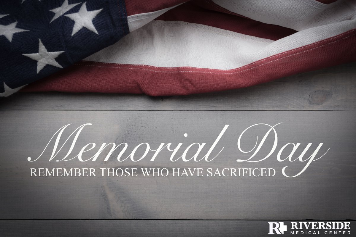RMChospital's tweet photo. Today, we honor and remember the brave individuals who made the ultimate sacrifice in service to our country. Their courage and selflessness will never be forgotten. May we always cherish the freedoms they fought to defend. #MemorialDay https://t.co/S4Btutk3KB