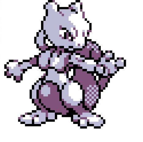 Mewtwo, from Pokémon Crystal (2000)