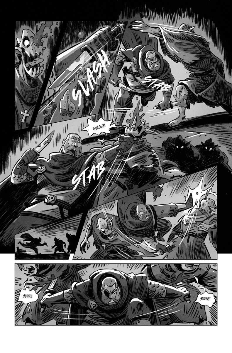 New Pages ready posted at crimsonfallcomic.com