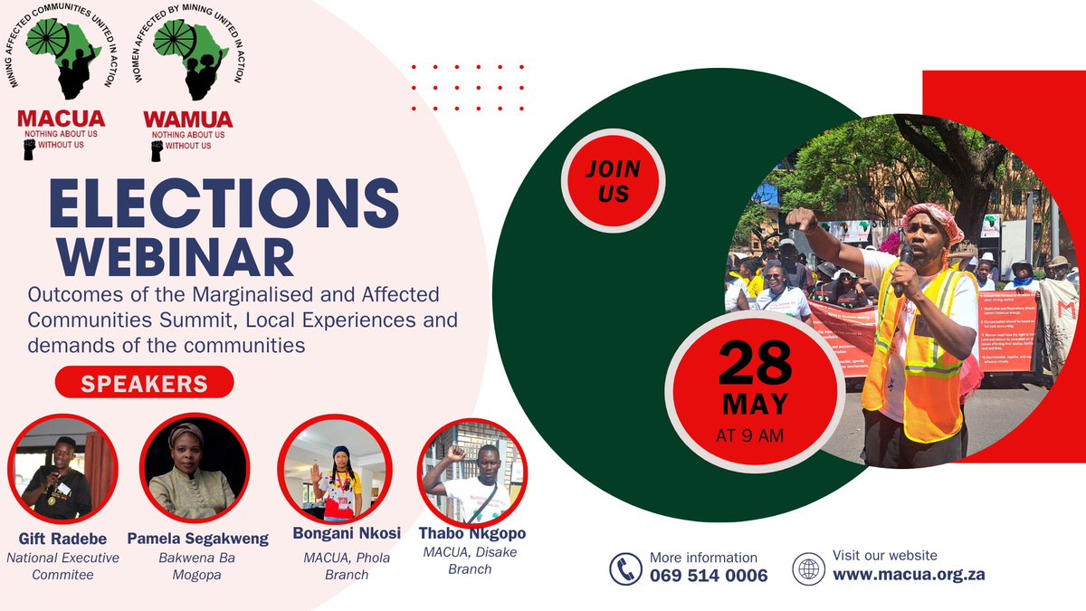 Special votes took place today, did you make the right choice? Did you vote with caution? It is a day to go for the #SAElections24, you can still make the right choice to vote with caution. Join us in our lively engagement tomorrow with our speakers discussing the outcomes of the