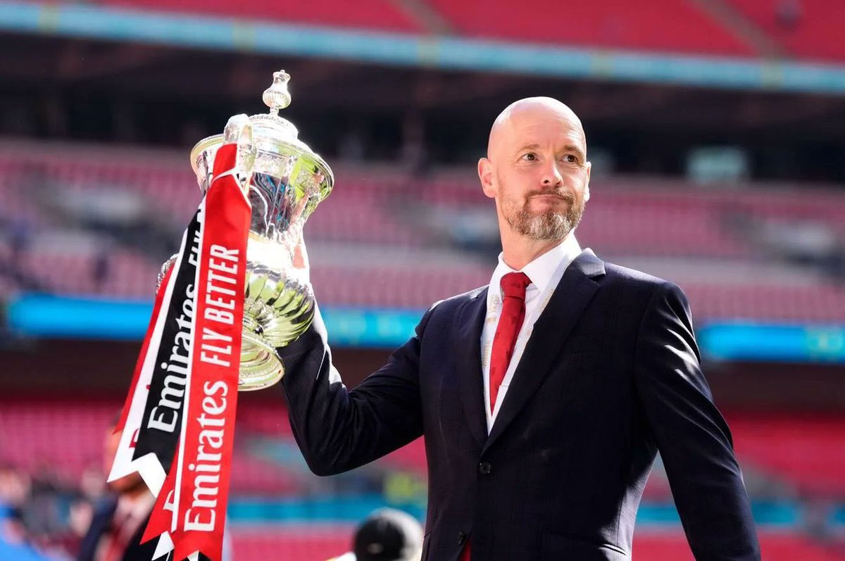 🚨🚨🚨MAJOR BREAKING NEWS: Erik Ten Hag will remain as Manchester United manager for next season! Decision has been made by United board! ✅ No announcement from the club is expected. While Ten Hag is informed that he will continue to be manager of Manchester United. #MUFC