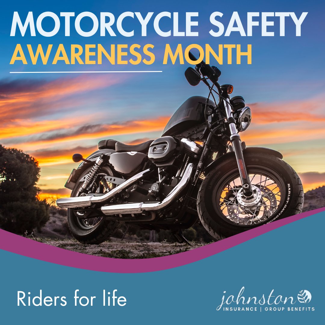 This month highlights the importance of keeping safety top of mind as the weather gets warmer. We are happy to help you make sure that your motorcycles, classic cars, atv's and other toys are covered! Just stop in or call us today! #autoinsurance  #johnstoninsurance #motorcycle