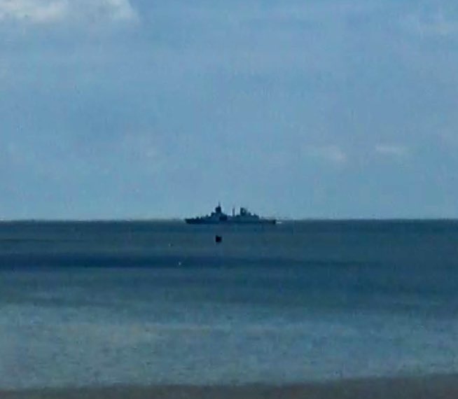 German Navy Baden-Wurttemberg-class frigate FGS Nordrhein-Westfalen (F223) leaving Wilhelmshaven, Germany - May 27, 2024 #fgsnordrheinwestfalen #f223 SRC: webcam