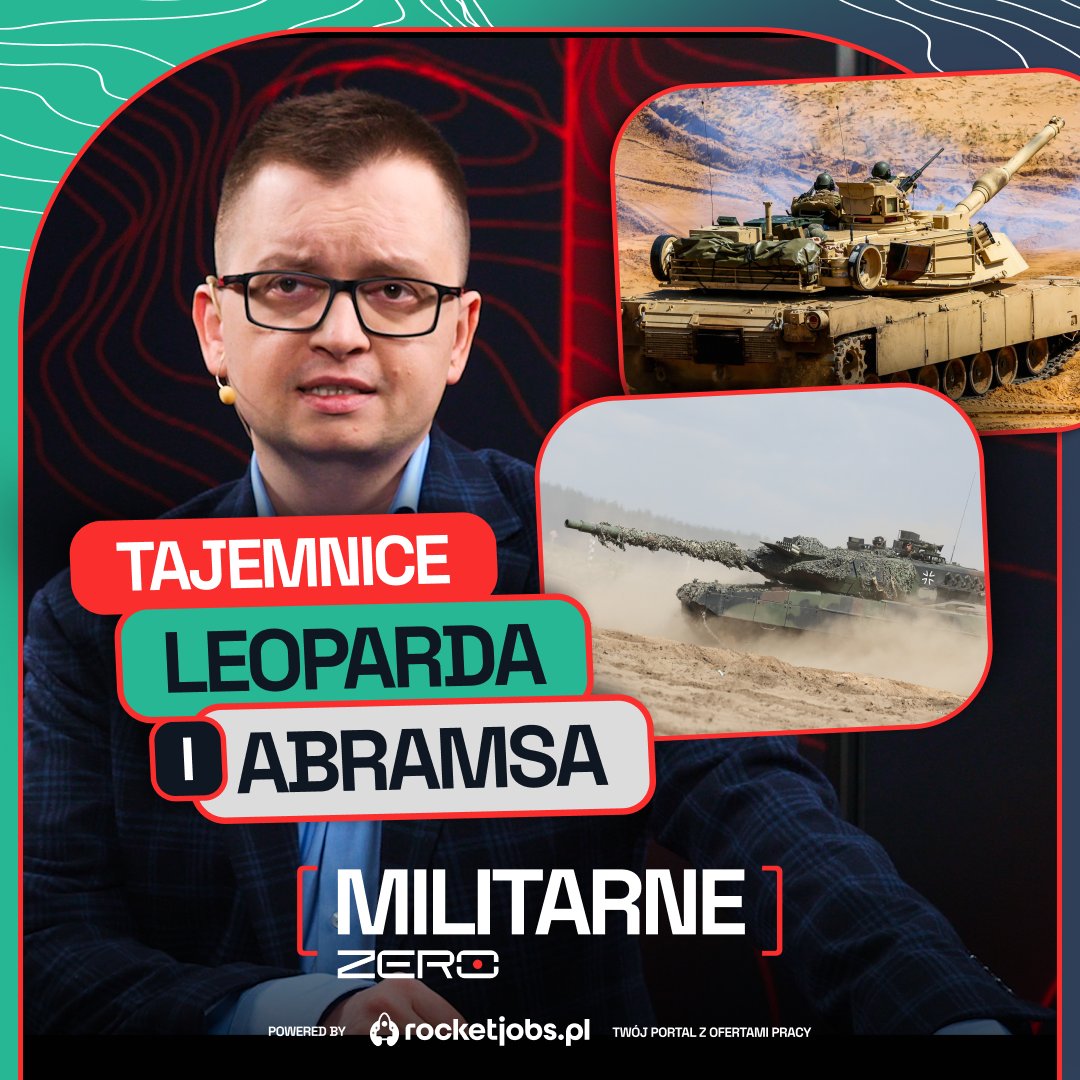 Czy zastanawialiście się, dlaczego czołgi Leopard i Abrams mają specyficzne cechy konstrukcyjne?

Jarosław Wolski w 16. odcinku „Militarnego Zera” analizuje konstrukcje obu czołgów oraz porównuje koncepcję ochrony załogi i budżetowe kompromisy.

Zapraszamy 👉