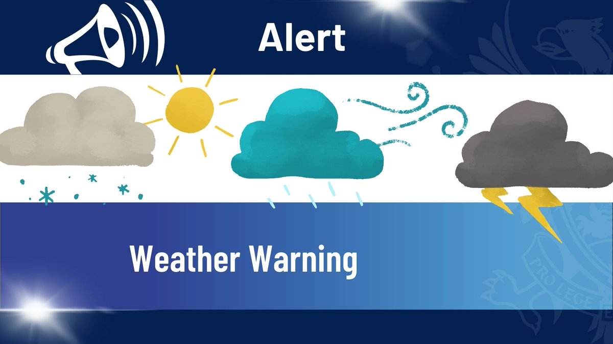 Please be aware that the Met Office has issued a Yellow weather warning for Thunderstorms until 11pm today, Monday 27 May.

Slow-moving heavy showers and thunderstorms may cause flooding and disruption.

Find out more at: metoffice.gov.uk/weather/warnin…