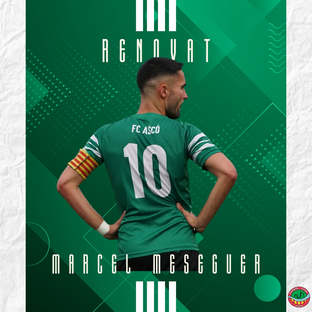 fcasco_oficial's tweet photo. 💥𝗠𝗔𝗥𝗖𝗘𝗟 𝗖𝗢𝗡𝗧𝗜𝗡𝗨𝗔 𝗔𝗟 𝗙𝗖 𝗔𝗦𝗖𝗢́!

✍ Marcel Meseguer (@Maarcel_10) tornarà a vestir la samarreta del FC Ascó la temporada 2024-2025.

#FCAscó #FutbolCatalà #1cat3 #PrimeraCatalana #futcat https://t.co/eRKKx15PRI
