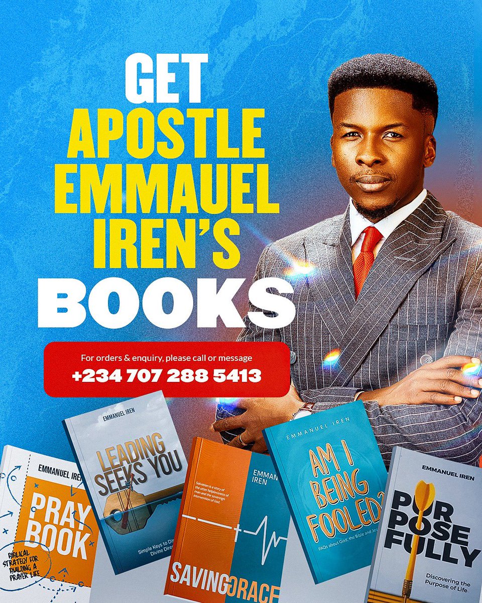 bisolabadejo's tweet photo. Do you know anyone who has not gotten their copy of Pray Book?

Or anyone who wants to order @pst_iren books.

Please call or text  the number in the banner for orders and enquiries.

+2347072885413 https://t.co/nkkw992ASU