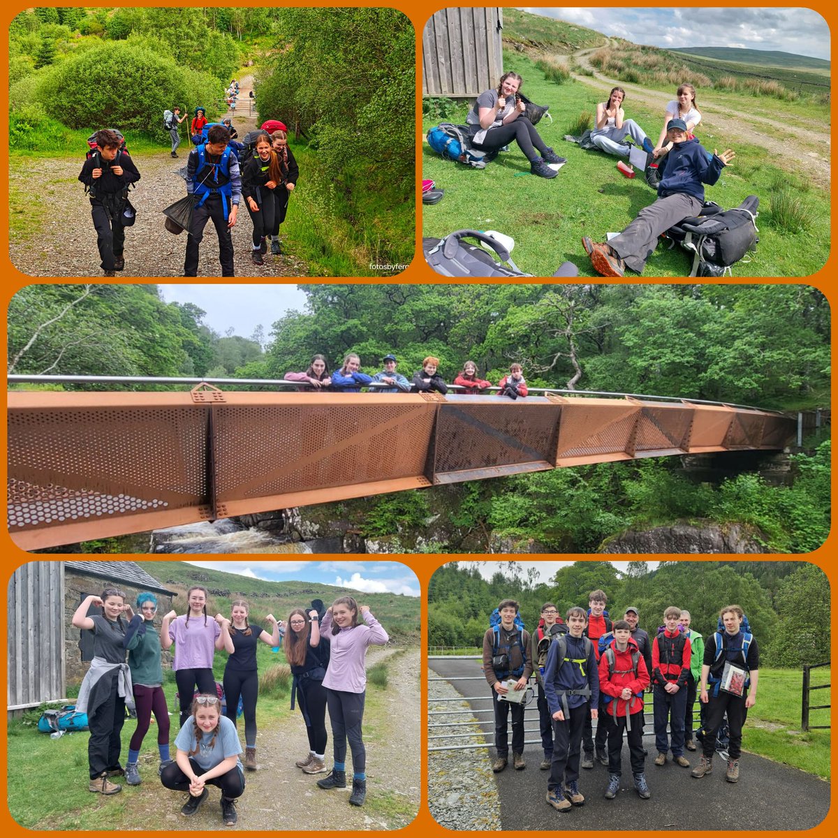 Some photos from the sunny day! #logosbronzedofe #YouthWithoutLimits #amazingvolunteers @CrieffHigh @DofEScotland @DofePkc @GannochyTrust @pkcyouthwork