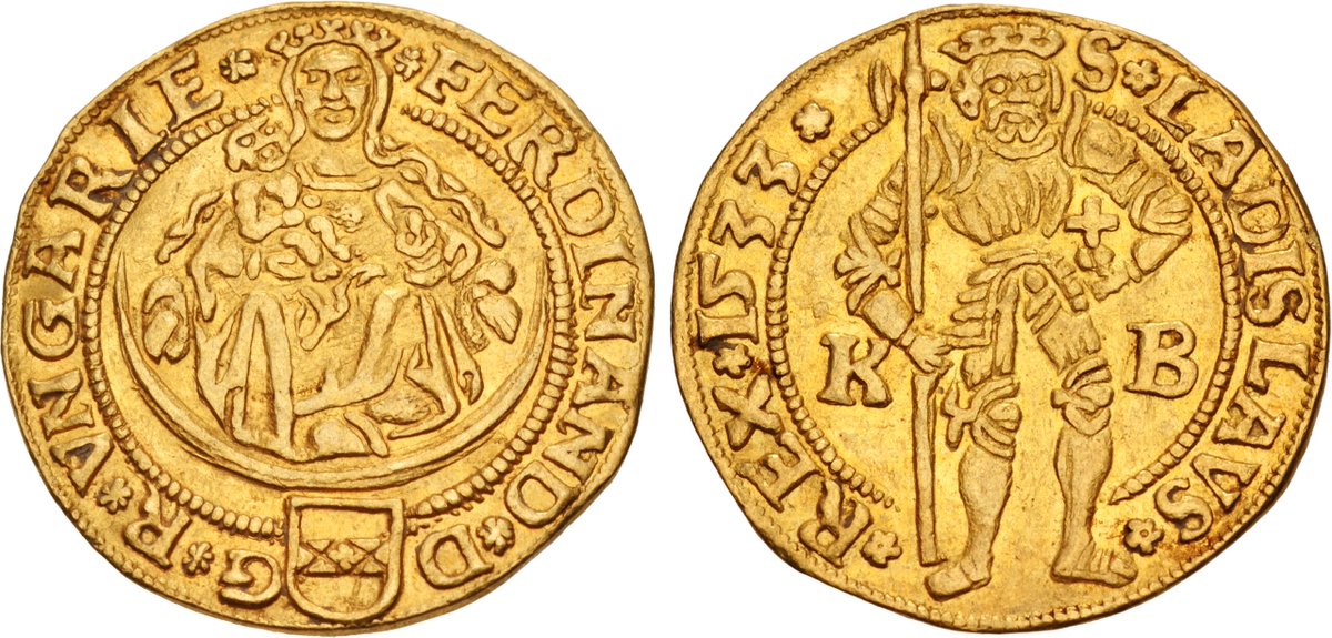 HUNGARY.
Holy Roman Empire. Ferdinánd I. 1526-1564. AV Aranyforint – Dukat (22mm, 3.46 g, 12h). Körmöcbánya (Kremnitz) mint.
#coins #HolyRomanEmpire #ancientcoins #ancienthistory #coincollecting #numismatics #romanhistory #worldhistory #worldcoins #oldcoins #collectibles