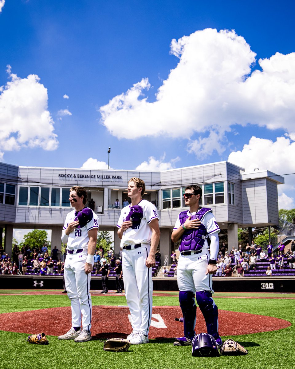 NUCatsBaseball's tweet image. Remembering those who made the ultimate sacrifice for our country, today and every day. #MemorialDay 🇺🇸