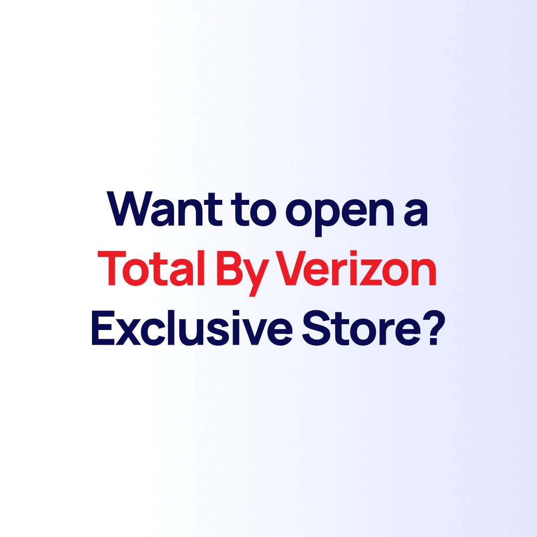 adnwireless's tweet image. Total by Verizon is an innovative leader in the world of no-contract wireless plans, offering competitive retailer compensation and much more.

Take the first step toward becoming an Exclusive Dealer for Total by Verizon by applying now!

To apply, visit adnwireless.com/become-a-deale…