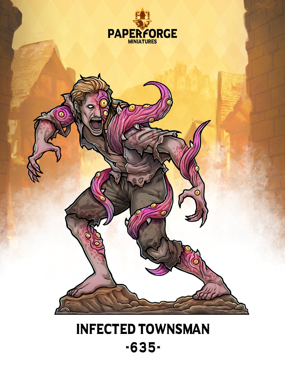 PaperForge on X: “The Infected Townsman is out too! You can get 