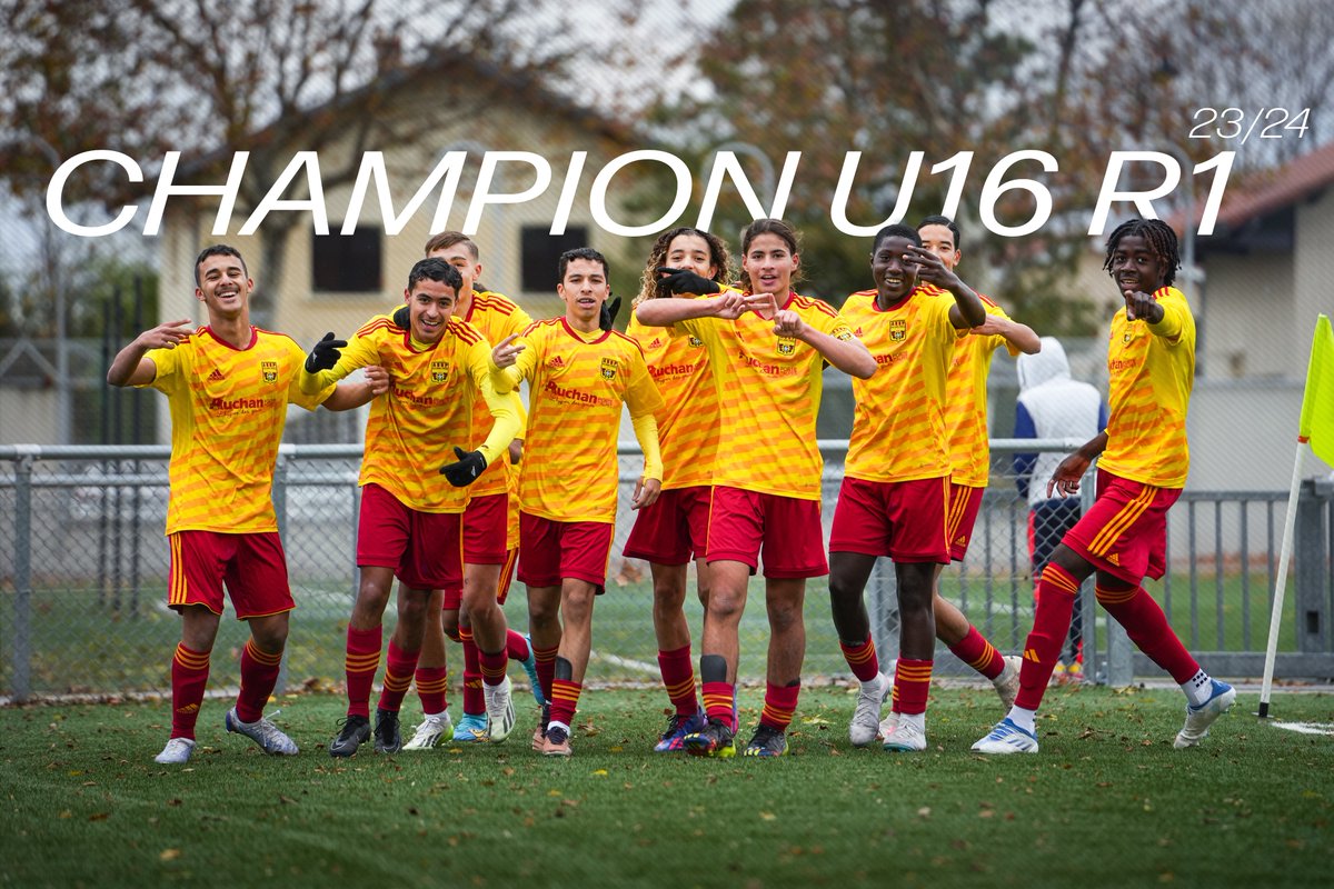 𝗡𝗼𝘀 𝗨𝟭𝟲 𝗥𝟭 𝗔 𝘀𝗼𝗻𝘁 𝗰𝗵𝗮𝗺𝗽𝗶𝗼𝗻𝘀 ! 🏆

Notre équipe U16, coachée par Daniel Jaccard, est sacrée championne devant Annecy et l’ASSE !💪

Félicitations aux joueurs, au staff et à l’ensemble des personnes qui ont contribué à ce bel accomplissement 👏

~ #SaisonASSP