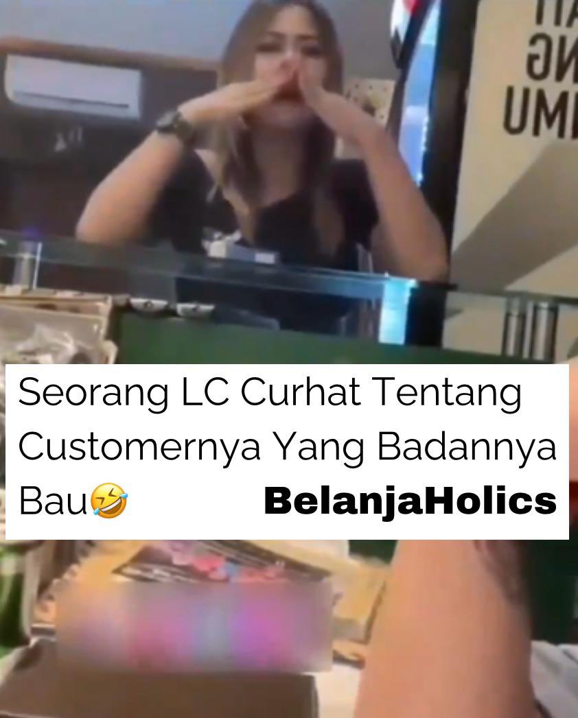 Seorang LC Ngeluh Karna Customernya Bau Badan🤣 a thread