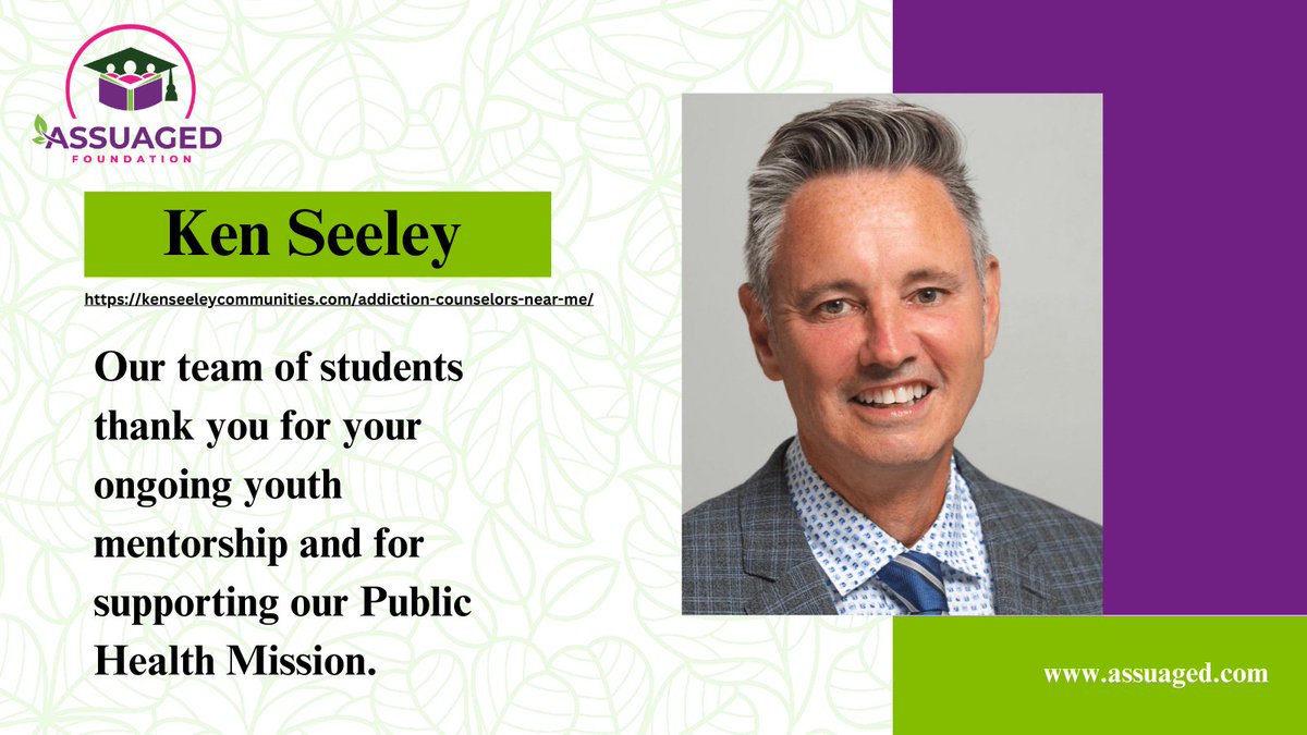 We're incredibly grateful to Ken Seeley for his invaluable mentorship to the students at Assuaged Foundation! Your guidance is shaping futures. 🌟📘 hubs.li/Q02yw89Z0

#MentorshipMatters #ThankYouKen #AssuagedInspires #assuaged #studentinterns #publichealth