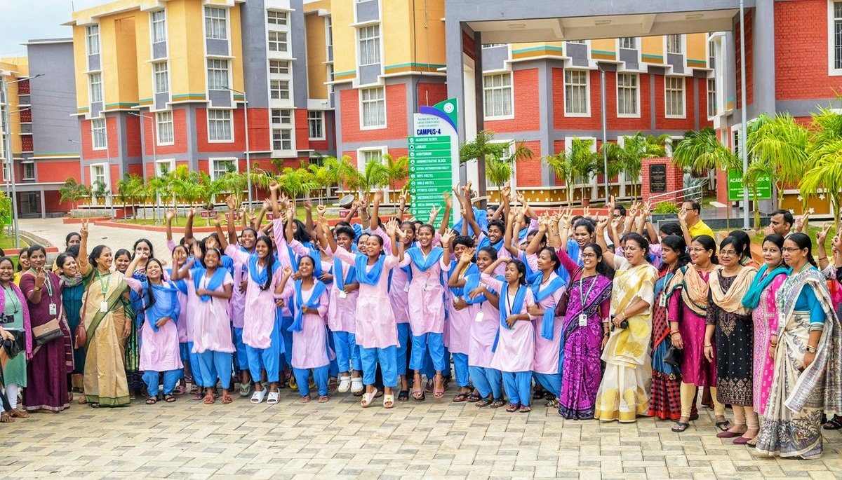 Happy to share that KISS achieved 100% results in the +2 Board Examinations (Arts, Science & Commerce) by CHSE, Odisha! Over 1500 tribal students appeared & passed with flying colors. Thanks to the dedication of our faculties, staff & my lovable KISSians. Congratulations to all!