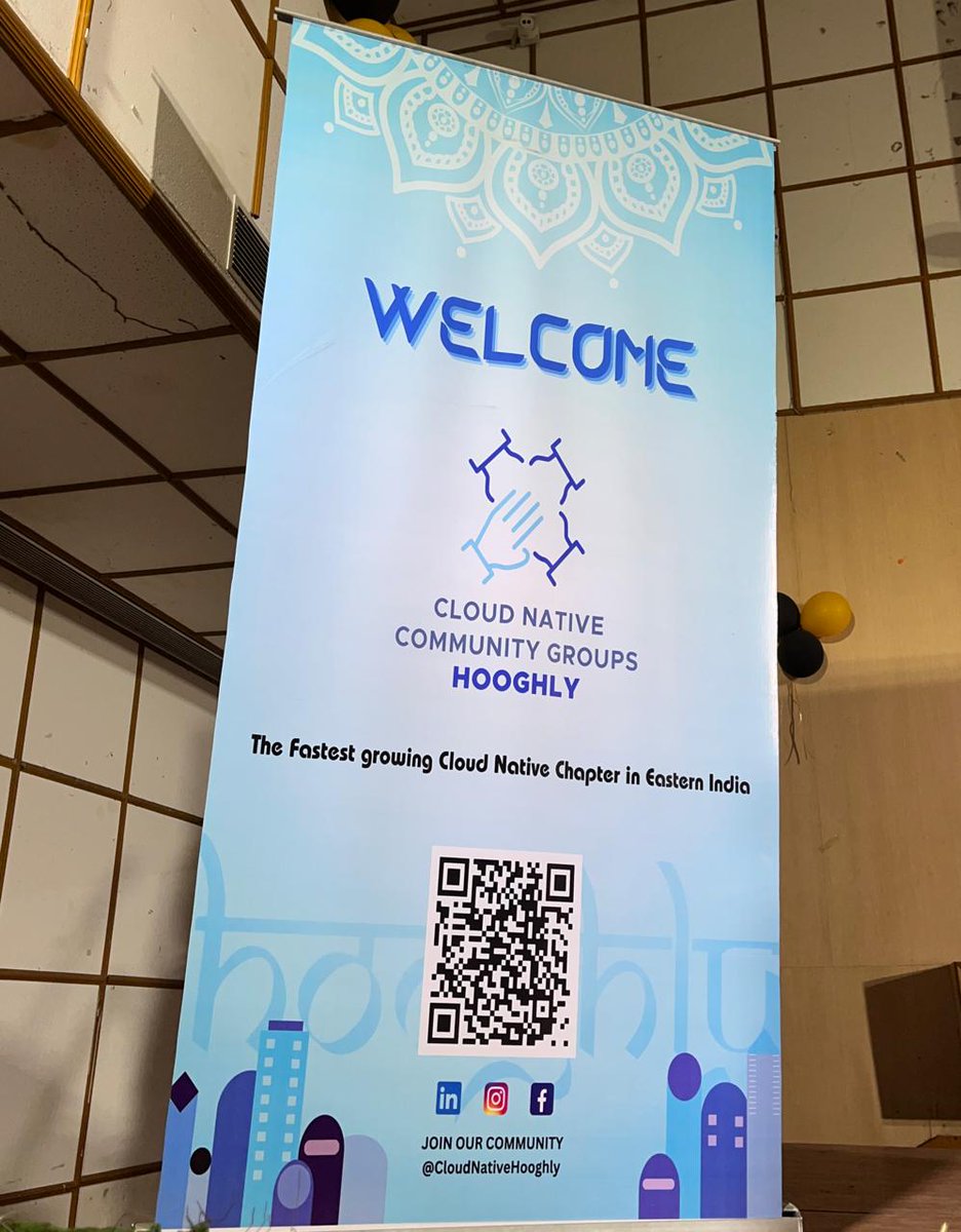 nimesh_kr_'s tweet photo. Exactly one month ago today, @cnhooghly hosted its first offline event of the year - KubeKraft!
We were thrilled to bring together fellow cloud enthusiasts for a day of learning, networking, and sharing our passion for all things cloud native.
#cloudnativehooghly #kubekraft https://t.co/KF2ibqULCp