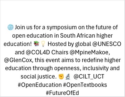 Digital Open Textbooks for Development (DOT4D) tweet media