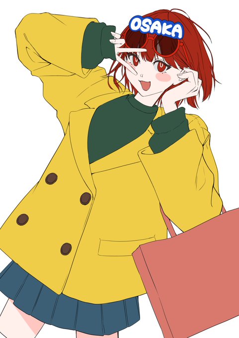 「red eyes sweater」 illustration images(Latest)