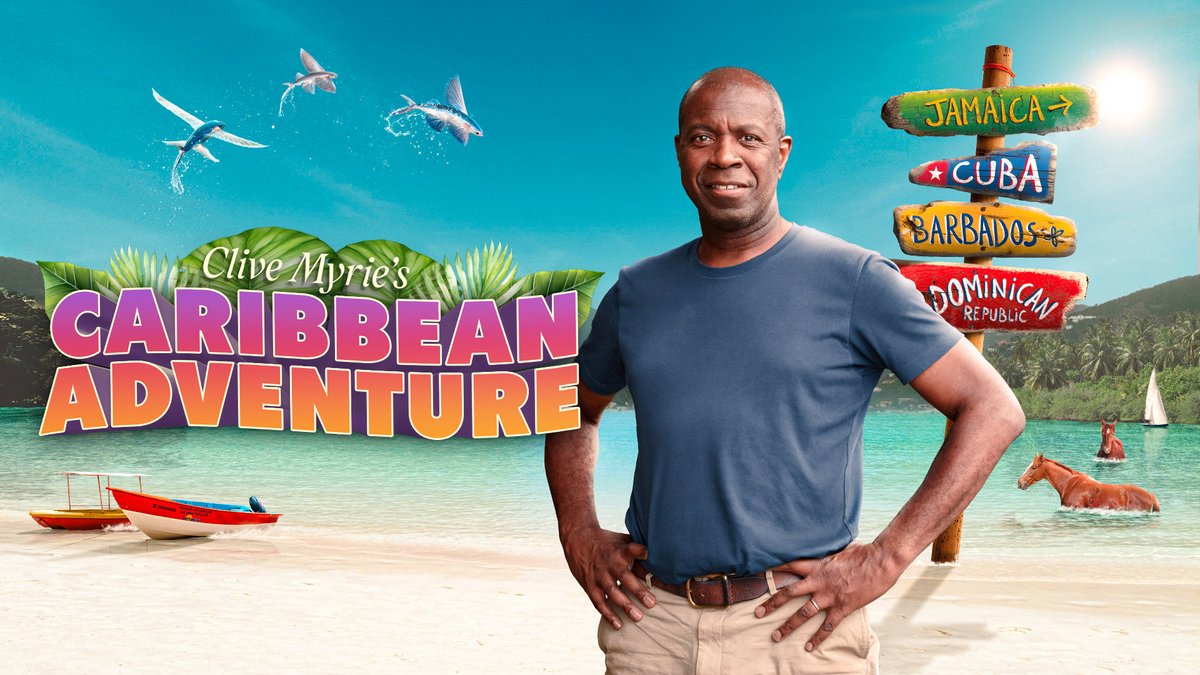Clive Myrie (@clivemyriebbc) on Twitter photo Tune into my Caribbean Adventure starting on BBC Two from 6.30pm. All episodes will be available on @bbciplayer. It’s a corker! <a href="/Alleycatstv/">Alleycatstv</a> <a href="/BBCTwo/">BBC Two</a> <a href="/HodderBooks/">Hodder & Stoughton (no longer active)</a> Tune into my Caribbean Adventure starting on BBC Two from 6.30pm. All episodes will be available on @bbciplayer. It’s a corker! <a href="/Alleycatstv/">Alleycatstv</a> <a href="/BBCTwo/">BBC Two</a> <a href="/HodderBooks/">Hodder & Stoughton (no longer active)</a>