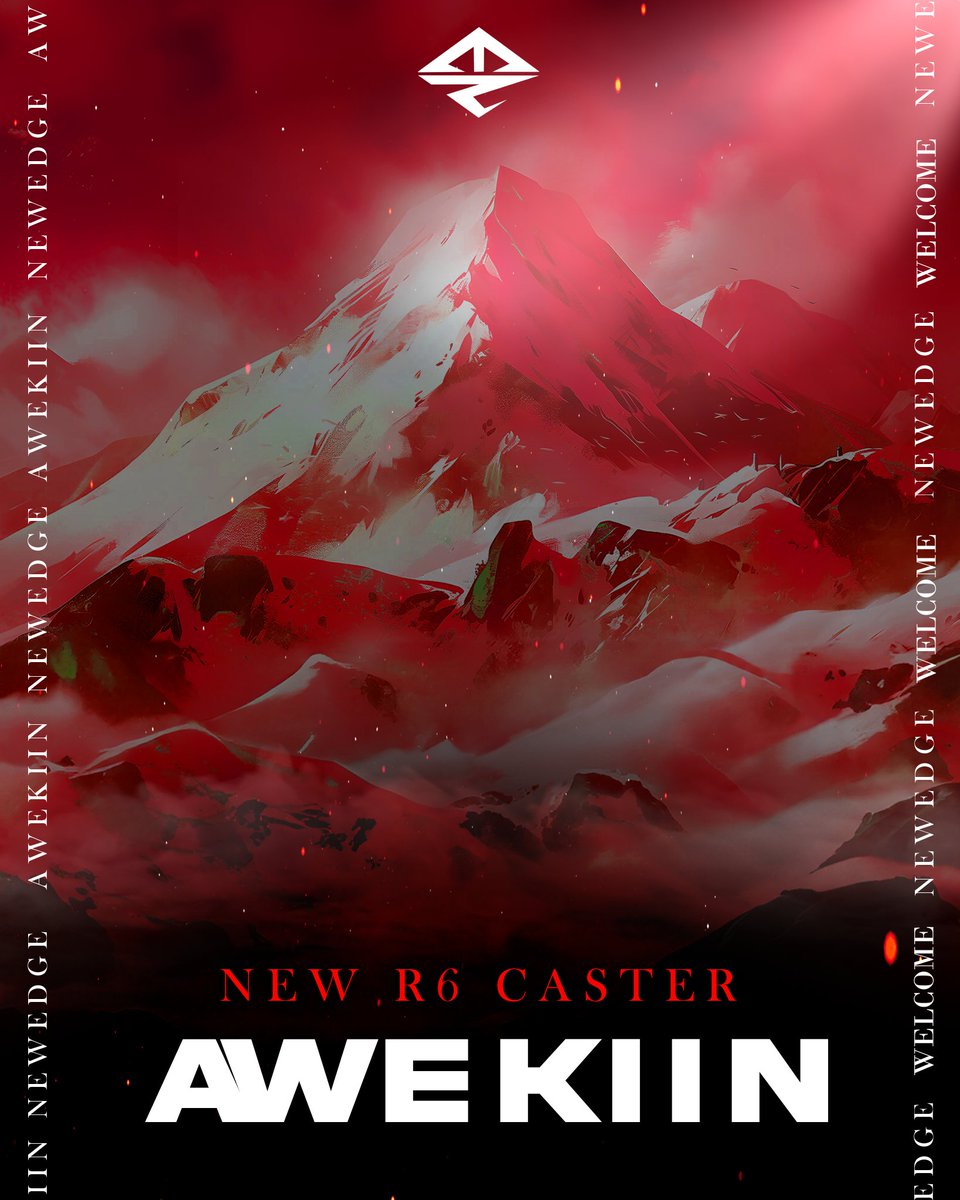 📢 𝗨𝗻 𝗻𝗼𝘂𝘃𝗲𝗮𝘂 𝘃𝗲𝗻𝘂 ! 

Souhaitez la bienvenue à <a href="/Aweekin1050/">Aweekin</a> qui rejoint la famille NewEdge en tant que caster #R6S ! 😁🤝😎