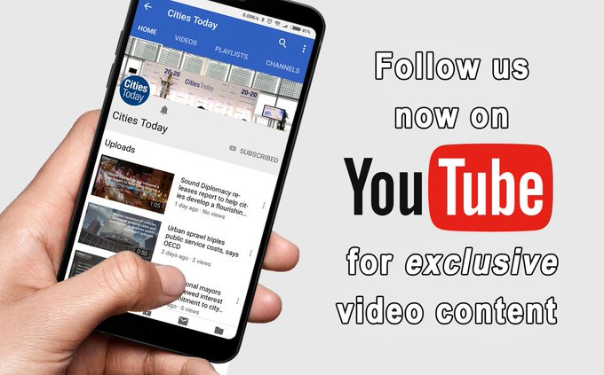 Subscribe now to the Cities Today channel on #Youtube and watch our exclusive video interviews with #smartcity and #urbanmobility thought leaders.

👉 youtube.com/c/citiestoday