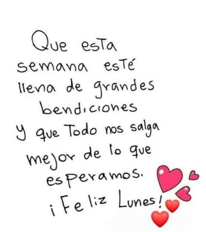 Muy buenos días amigos. Tengan un bendecido inicio de semana. 🙏✨️ #FelizLunes