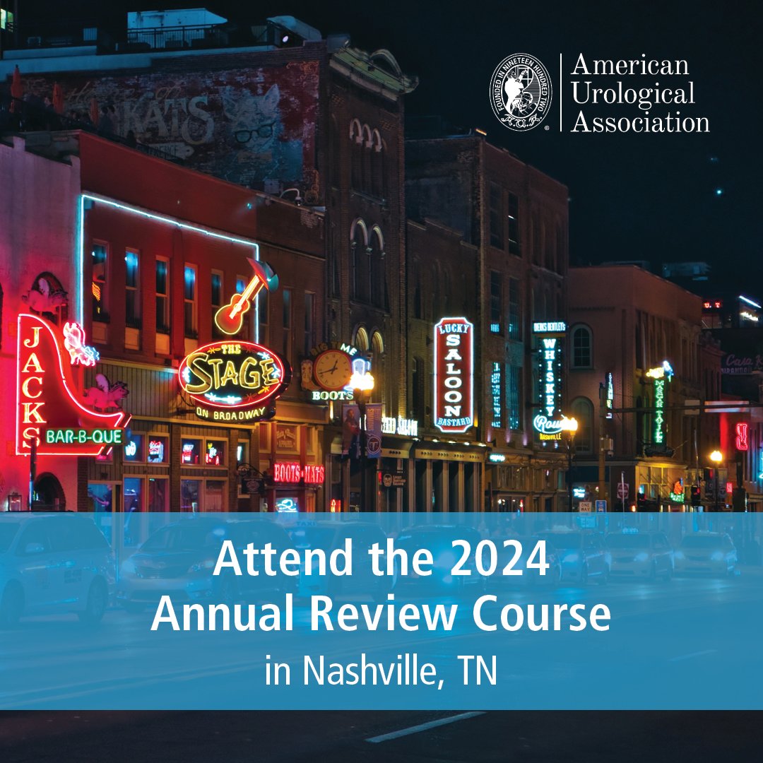 Studying for the ABU Qualifying (Part 1) Examination? Don't miss the 2024 Annual Review Course in Nashville, TN!

Register Now ➡️ bit.ly/485IRvM

#AUA #AUAMembers #Urology