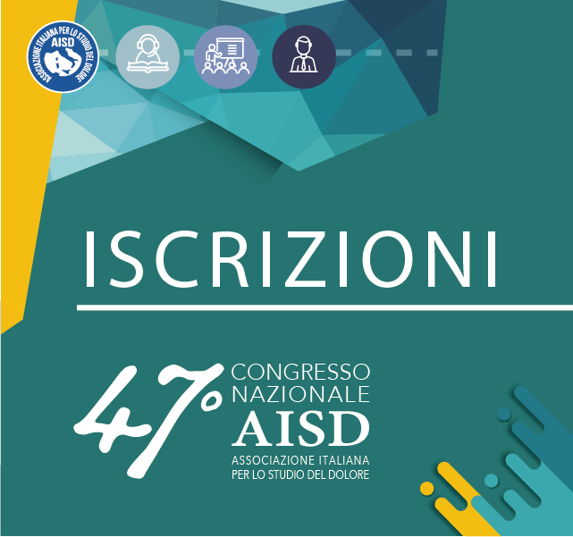 ItalianPainSoc's tweet photo. Sono aperte le iscrizioni al 47° Congresso nazionale dell'Associazione Italiana per lo Studio del Dolore
📌https://t.co/jlONbEHA42 https://t.co/RLUleRuVSv