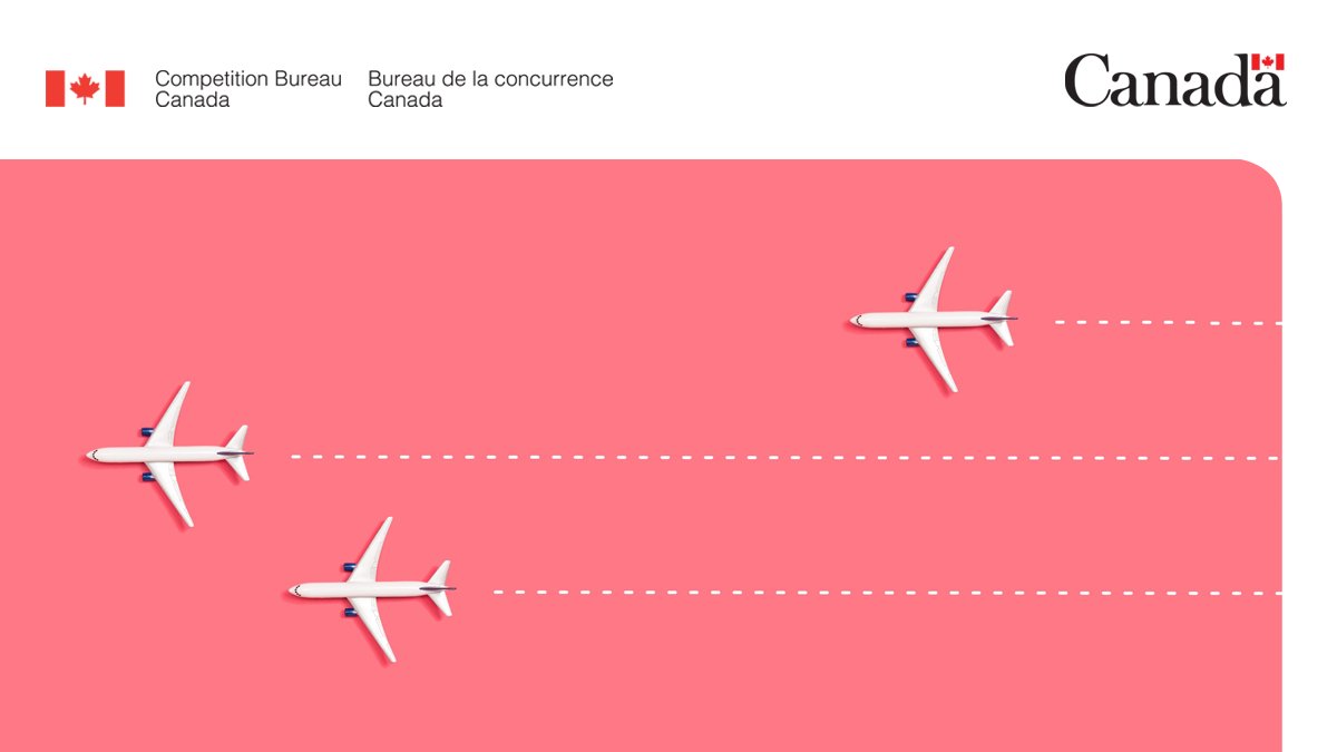 CompBureau's tweet photo. We will be studying what changes can be made to improve competition in domestic passenger air travel in Canada.✈️

We’re looking for initial feedback from the public on the proposed scope of our market study: https://t.co/Tep9Gv8c4V https://t.co/Gt5UPEjiCK