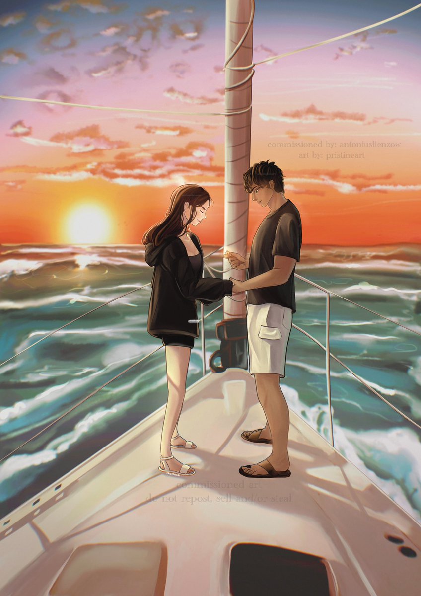 antoniuslienzow's tweet photo. Waves of Memories — Kabanata 43

Ali: “Captain, can you please hear my request… Please perform the matrimonial rites between us right here… right now.”

Aia: “Please… I will die right now if we won’t marry each other. Can that be an enough reason?” https://t.co/nGyO60abVs