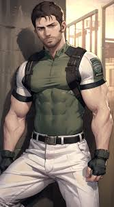 'It's not just his physical strength that makes Chris Redfield a formidable hero; it's his relentless determination to protect humanity from the horrors of bioterrorism. His courage in the face of unimaginable threats is truly inspiring. 🌟🔫 #REBHFun #ResidentEvil