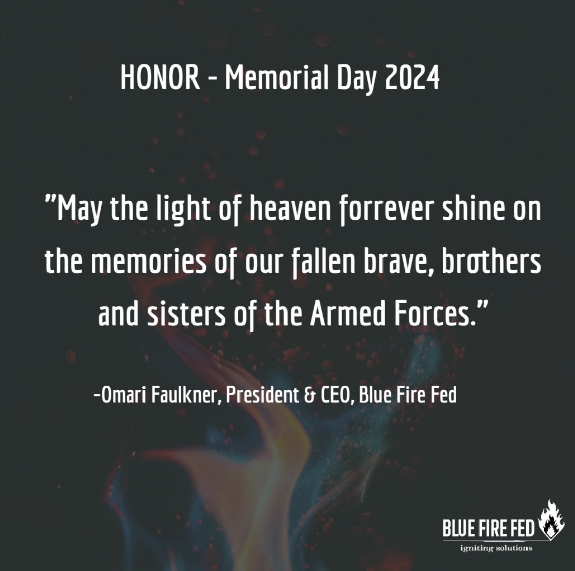 BlueFireFed's tweet photo. We HONOR our fallen brothers and sisters, EVERYDAY. 

#MemorialDay 🇺🇸 https://t.co/1GtMi8fioT