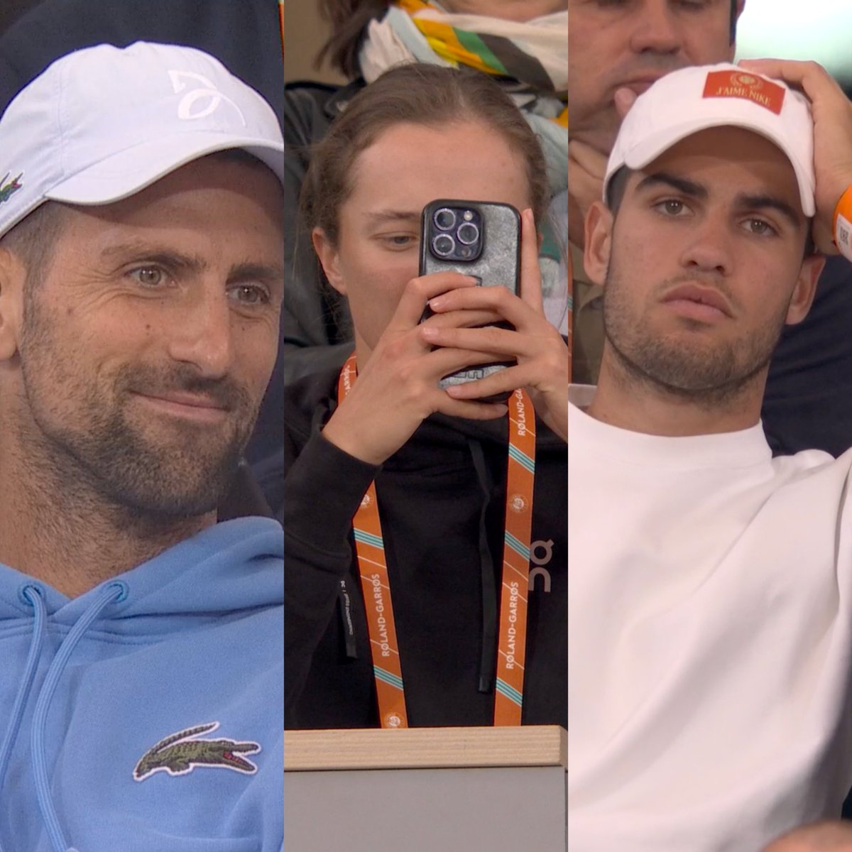 Imagine having these three come out specifically to watch you play