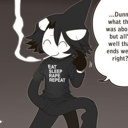 🚬:      " Me compre esta ropa el otro día, se me ve bien? "