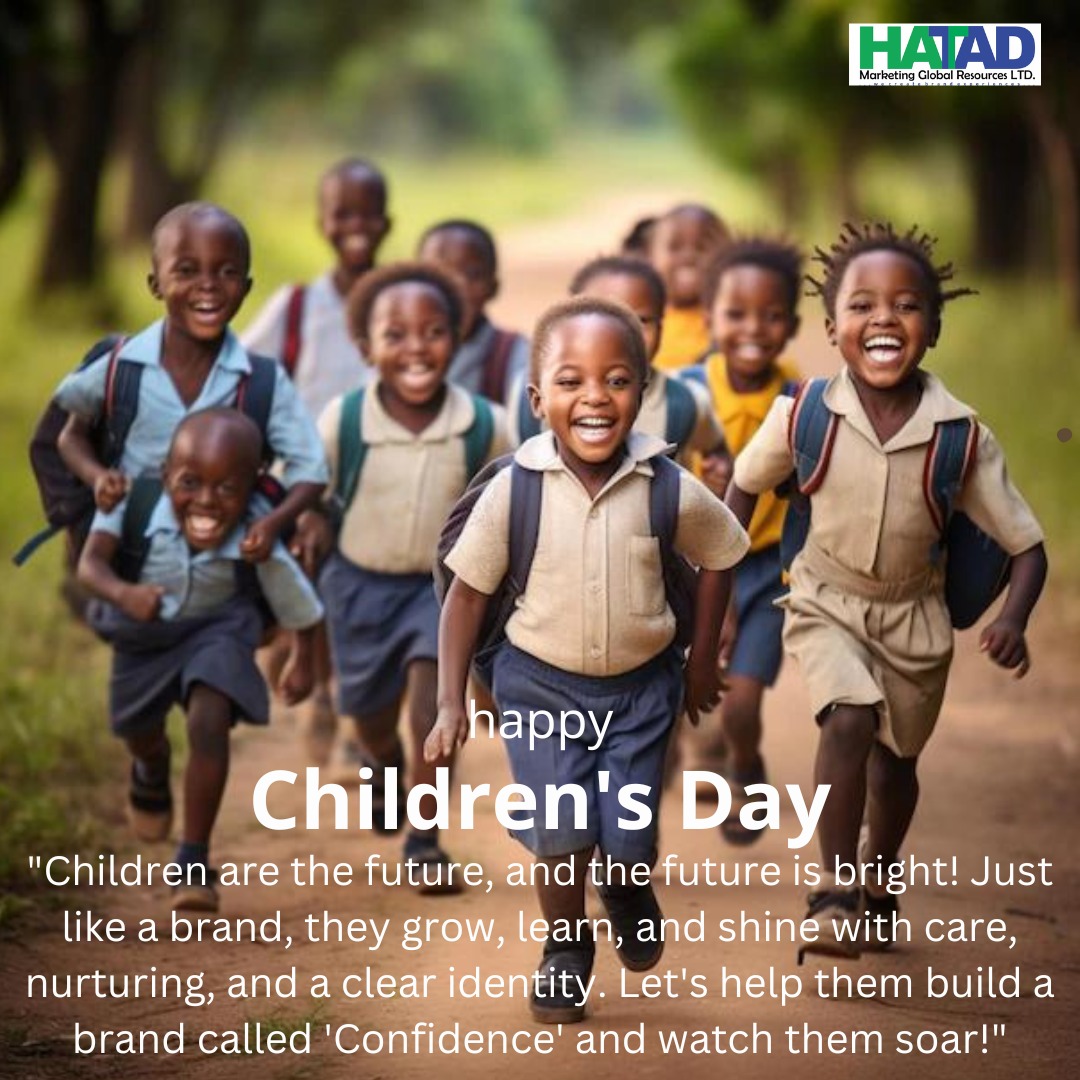hatadmgrltd's tweet photo. At HATAD Marketing Global Resources Limited we believe in the power of imagination, creativity, and the boundless potential that every child possesses. Just as children inspire us with their wonder and curiosity, we strive to bring the same spirit into our work every day. https://t.co/VUwLuK52B4