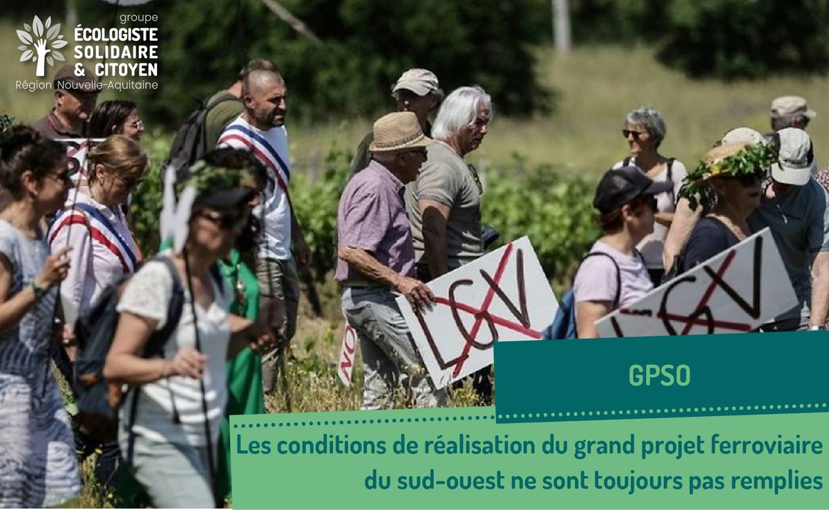 Les inexactitudes concernant le projet #GPSO (Grand Projet ferroviaire du Sud-Ouest) continuent... Un fil 🧵