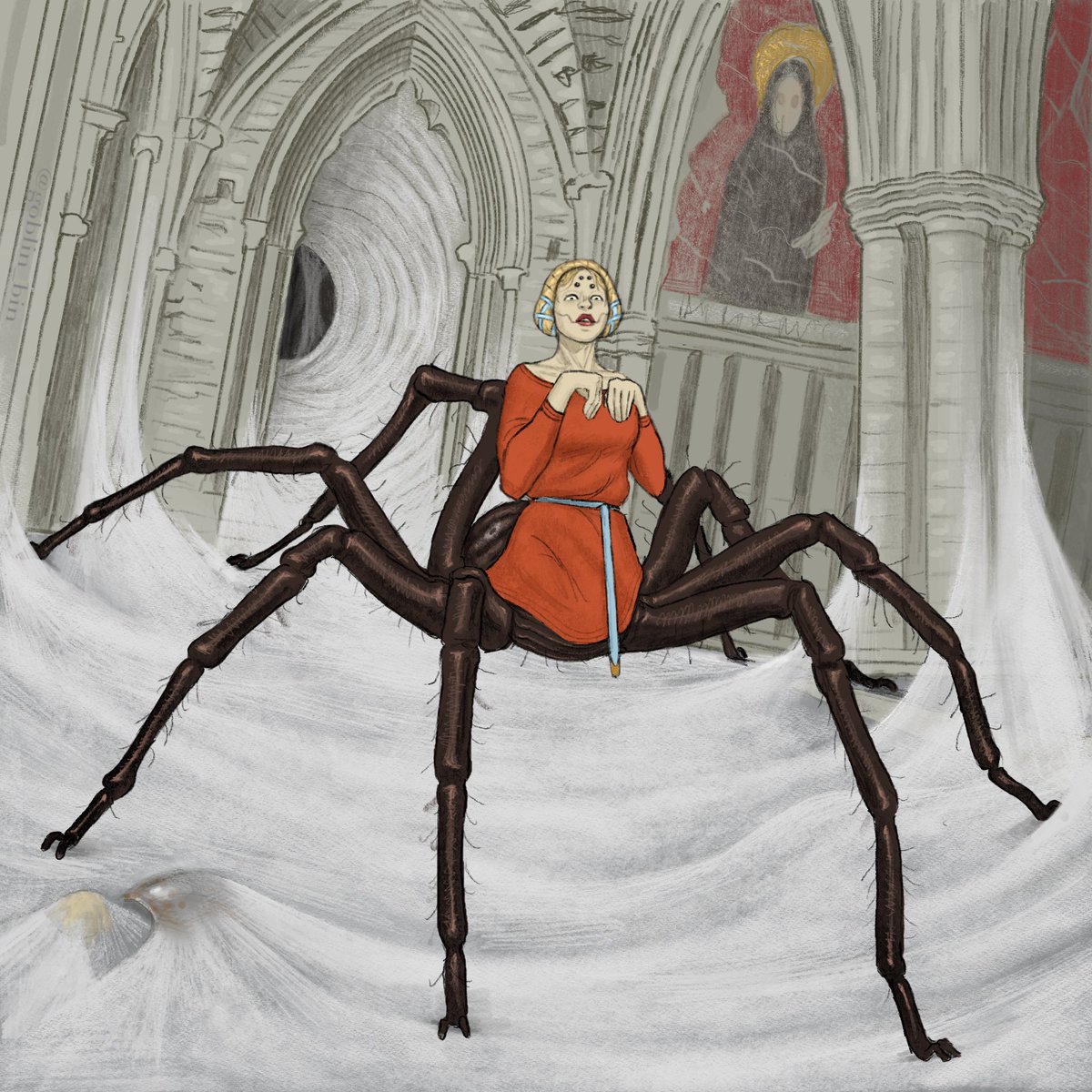 goblin_bin's tweet photo. #ManuscriptMonday
Manuscript monster #7
Nest mother https://t.co/fsTVsuyFae