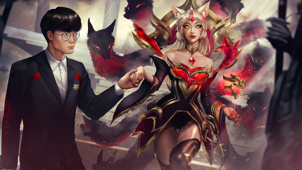 ' Let's create new memories together... '

Welcome king @faker and Ahri to the Hall of Legends 🦊❤️

@LeagueOfLegends @T1