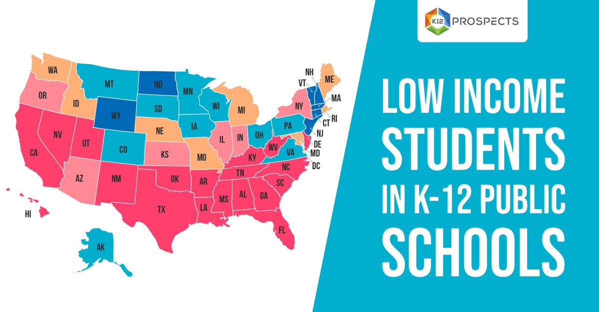 Low income students in K-12 Public schools bit.ly/2mkOyUU #communitycolleges #companyculture #computerscience