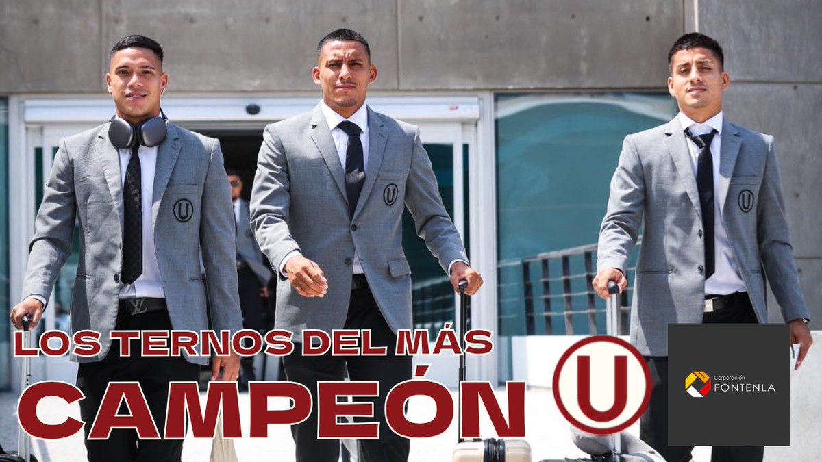 Conoce los ternos de UNIVERSITARIO para la Copa Libertadores - Sorteo 

youtu.be/bphAVvU7S0o?si…

#Universitario #UniversitarioDeDeportes #ydaleU
#ElMásCampeón #SociosAdherentes #SociosCremas
#SúmateComoSocioAdherente #UniversitarioCampeón
#Los100DeUNIVERSITARIO