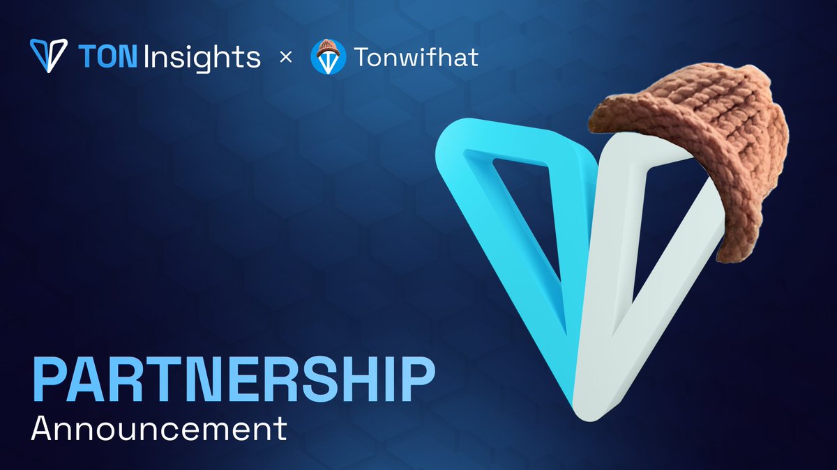 TON Insights (@ton_insi) on Twitter photo 🛑 Partnership Announcement: <a href="/ton_insi/">TON Insights</a> 🤝 @ton_wifhat
We are excited to announce to you our partnership with Tonwifhat - a memecoin narrative bringing the fun of $WIF to TON.
📢 Follow @ton_wifhat and <a href="/ton_insi/">TON Insights</a>.
📢 Join Tonwifhat Telegram community: t.me/ton_wifhat 🛑 Partnership Announcement: <a href="/ton_insi/">TON Insights</a> 🤝 @ton_wifhat
We are excited to announce to you our partnership with Tonwifhat - a memecoin narrative bringing the fun of $WIF to TON.
📢 Follow @ton_wifhat and <a href="/ton_insi/">TON Insights</a>.
📢 Join Tonwifhat Telegram community: t.me/ton_wifhat