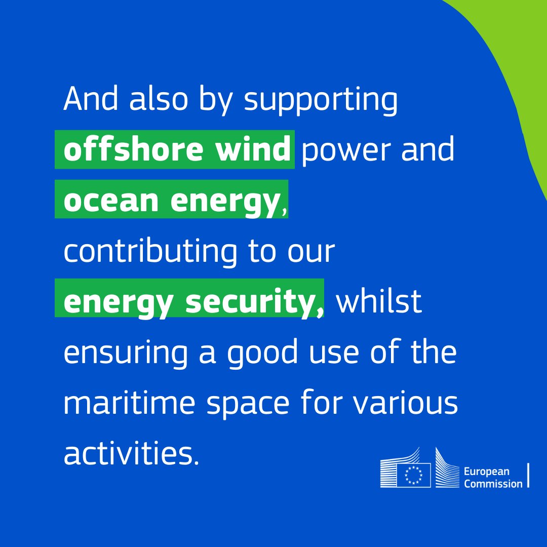 From aquaculture to offshore wind energy or coastal tourism – the blue economy feeds and fuels our lives.

For the past years, the EU has been investing in and supporting the sustainable blue economy – making it a pillar of the #EuropeanGreenDeal.

@cinea