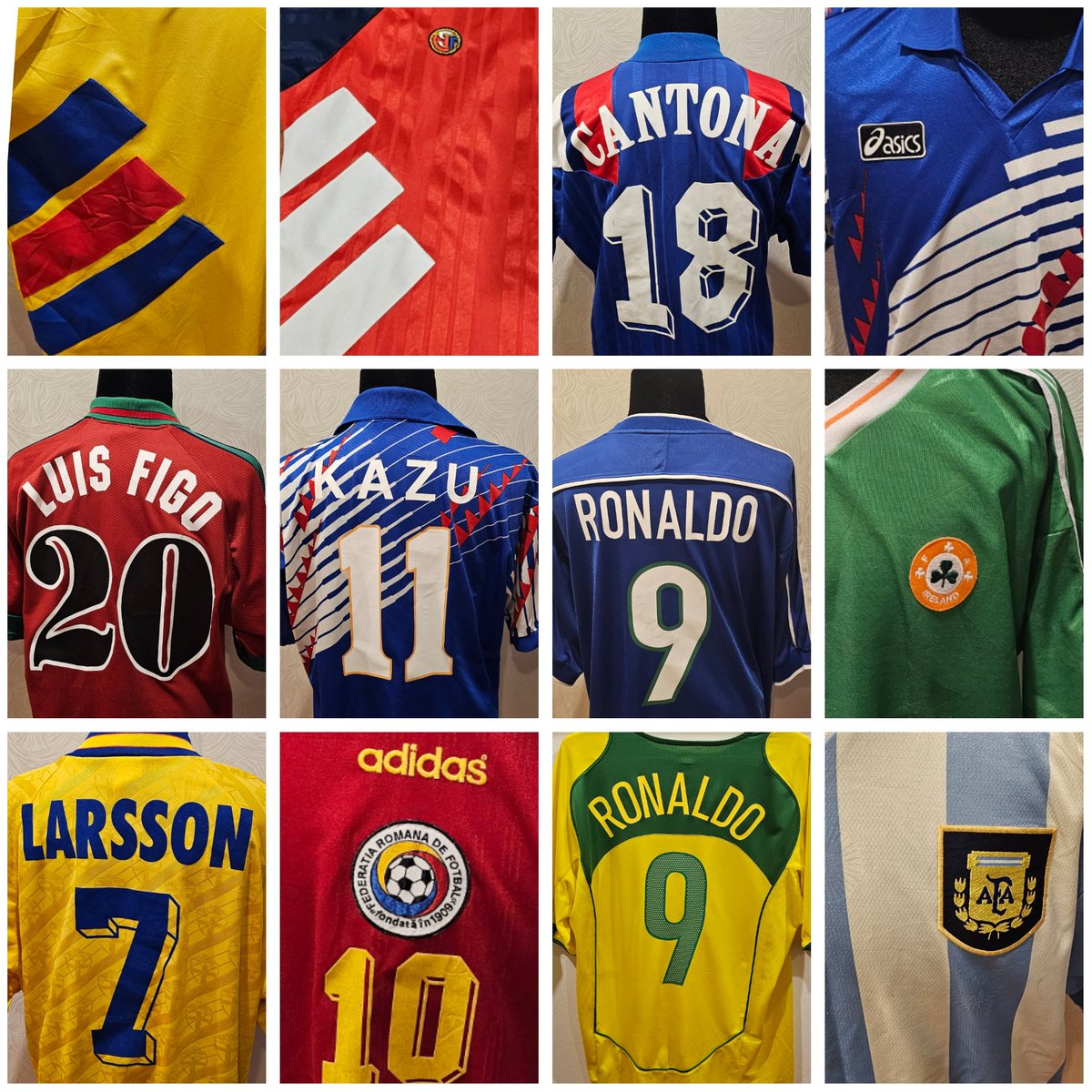 A little taster of what will be up for grabs with international shirts later this week

Anything here catching your eye? 👀