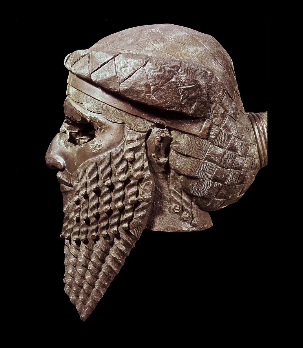 Bronze Head of King Sargon of Akkad, 2306 B.C